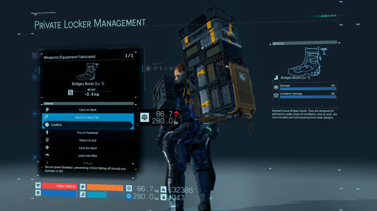 Bridge Boots x1 (On Boot Clip)